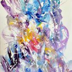 70x50cm peinture acrylique sur toile par Armand